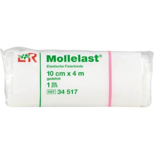 MOLLELAST Binden 10 cm x 4 m weiß