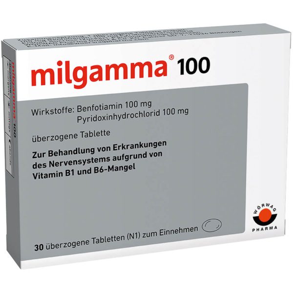 MILGAMMA 100 mg überzogene Tabletten