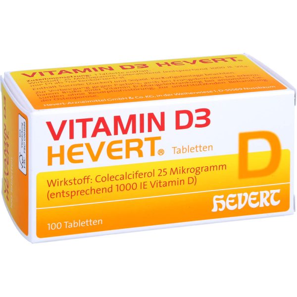 VITAMIN D3 HEVERT Tabletten