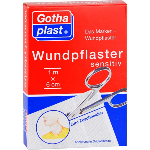 GOTHAPLAST Wundpflasche sensitiv 6 cm x 1 m geschnitten