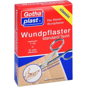 GOTHAPLAST Wundpflasche standie 6 cm x 1 m geschnitten