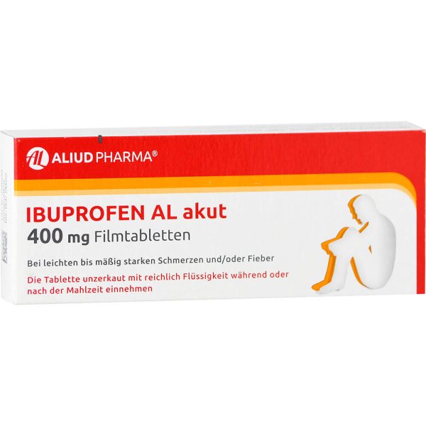 IBUPROFEN AL akut 400 mg Filmtabletten