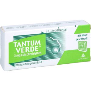 TANTUM VERDE 3 mg Lutschtabletten mit Minzgeschmack