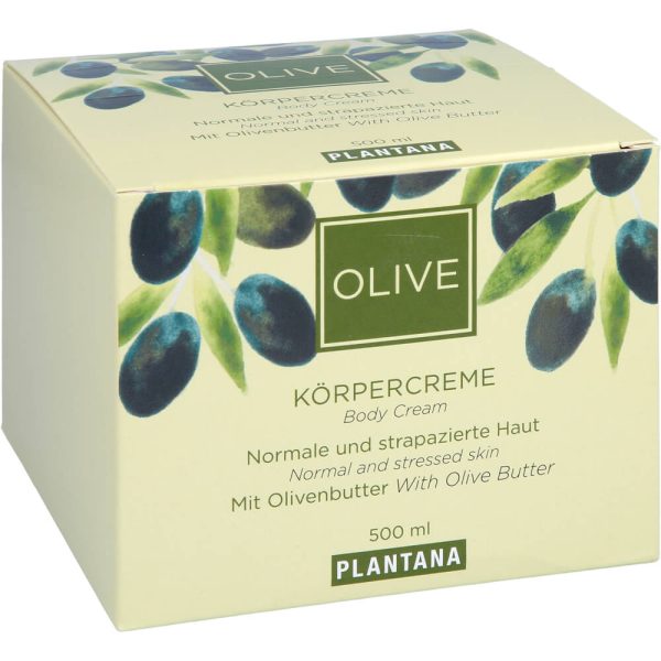 PLANTANA Olive Butter Körper Creme