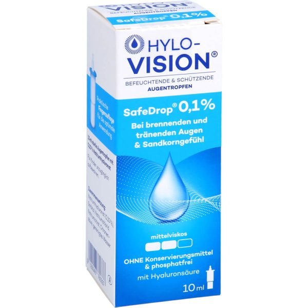 HYLO-VISION SafeDrop 0,1% Augentropfen