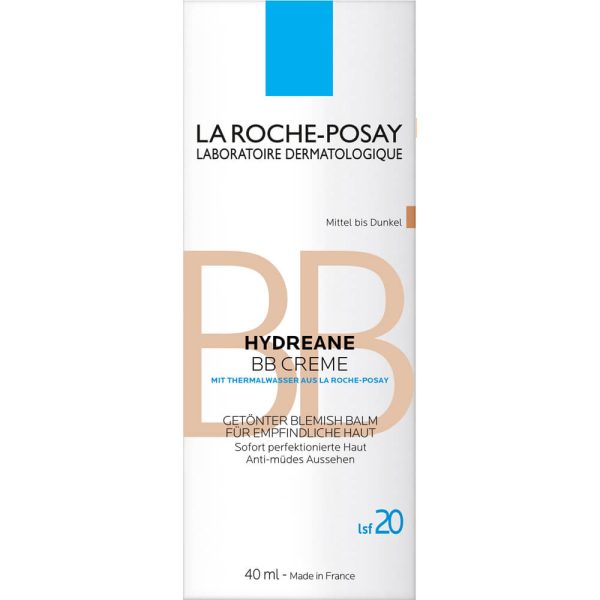 ROCHE-POSAY Hydreane BB Creme mittel bis dunkel