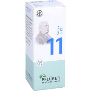 BIOCHEMIE Pflüger 11 Silicea D 12 Tabletten