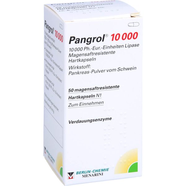 PANGROL 10.000 magensaftresistente Hartkapseln