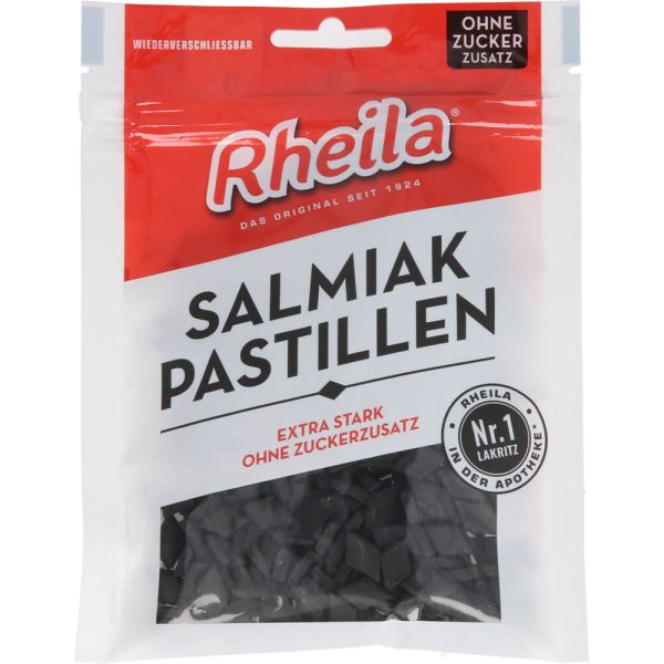 RHEILA Salmiak Pastillen zuckerfrei