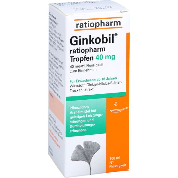 GINKOBIL-ratiopharm Tropfen 40 mg