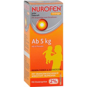 NUROFEN Junior Fiebersaft Orange 2%