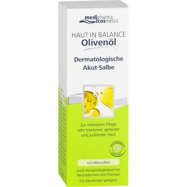 HAUT IN BALANCE Olivenöl Dermatologisch Akut Salbe