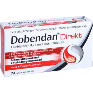 DOBENDAN Direkt Flurbiprofen 8,75 mg Lutschtabletten