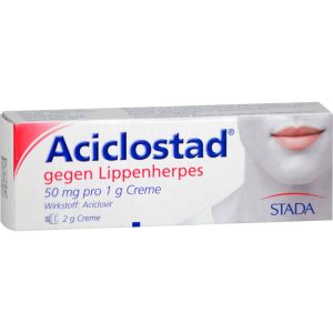 ACICLOSTAD Creme gegen Lippenherpes