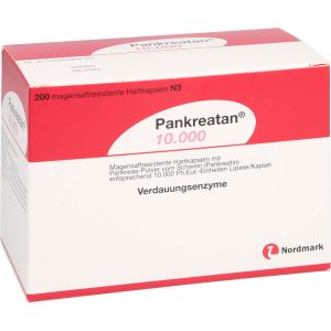 PANKREATAN 10.000 magensaftresistente Hartkapseln