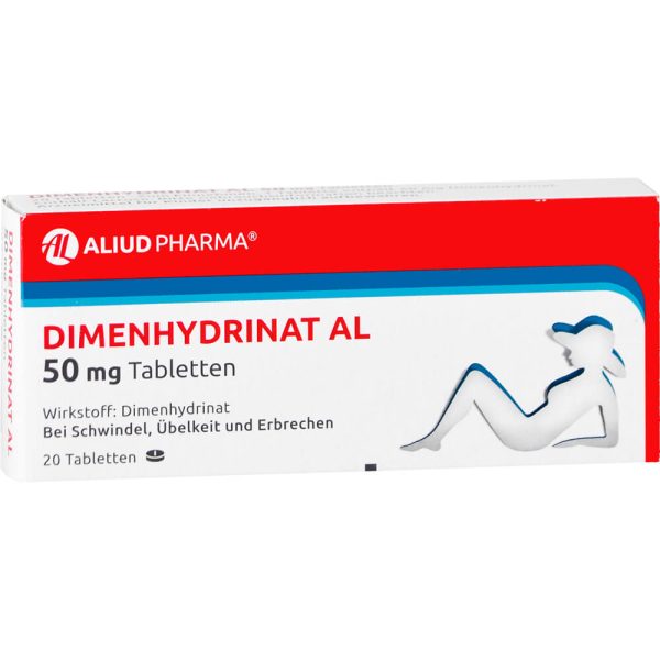 DIMENHYDRINAT AL 50 mg Tabletten