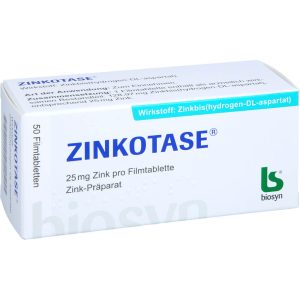 ZINKOTASE Filmtabletten