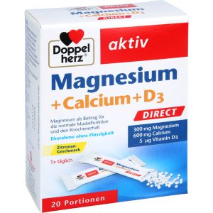 DOPPELHERZ Magnesium+Calcium+D3 DIRECT Pellets