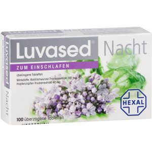 LUVASED Nacht zum Einschlafen überzogene Tabletten