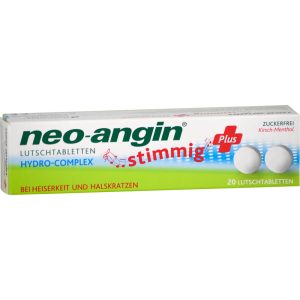 NEO ANGIN stimmig Plus Kirsche Lutschtabletten