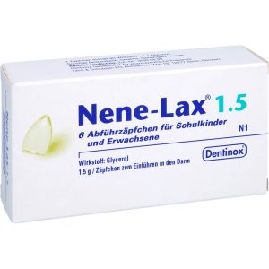 NENE LAX 1,5 Zäpfchen für Schulkinder und Erwachsene