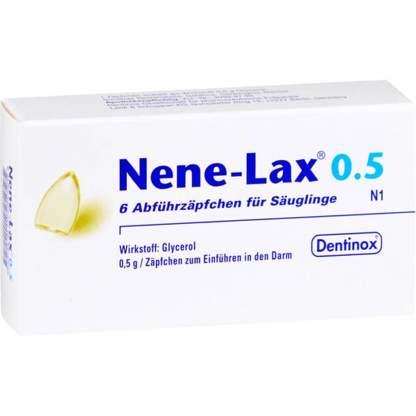 NENE LAX 0,5 Zäpfchen für Säuglinge