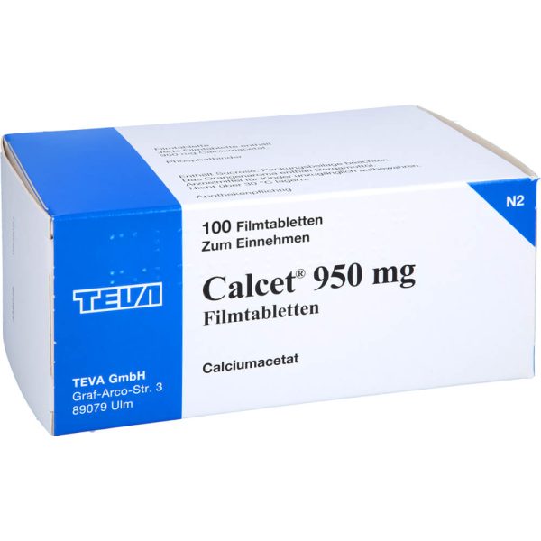 CALCET 950 mg Filmtabletten