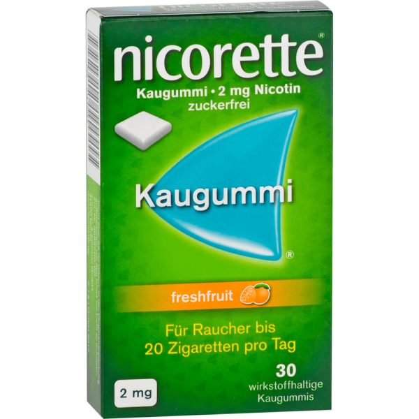 NICORETTE 2 mg freshfruit Kaugummi