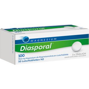 MAGNESIUM DIASPORAL 100 Lutschtabletten