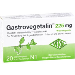 GASTROVEGETALIN 225 mg Weichkapseln