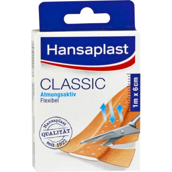 HANSAPLAST Classic Pflaster 6 cm x 1 m