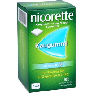 NICORETTE Kaugummi 2 mg whitemint