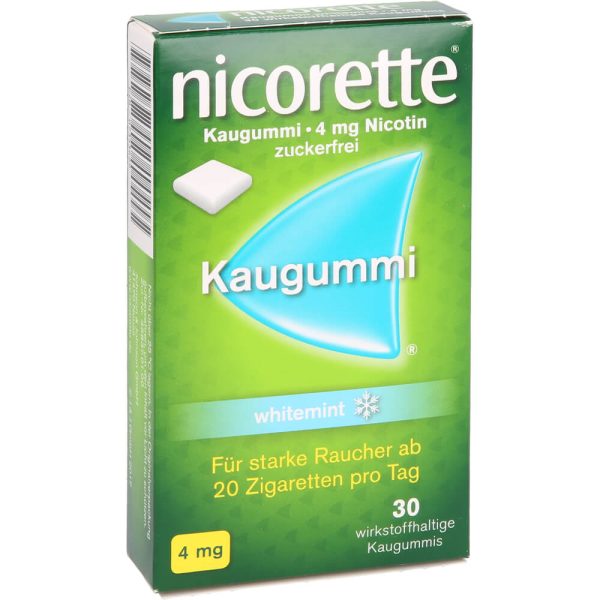 NICORETTE Kaugummi 4 mg whitemint