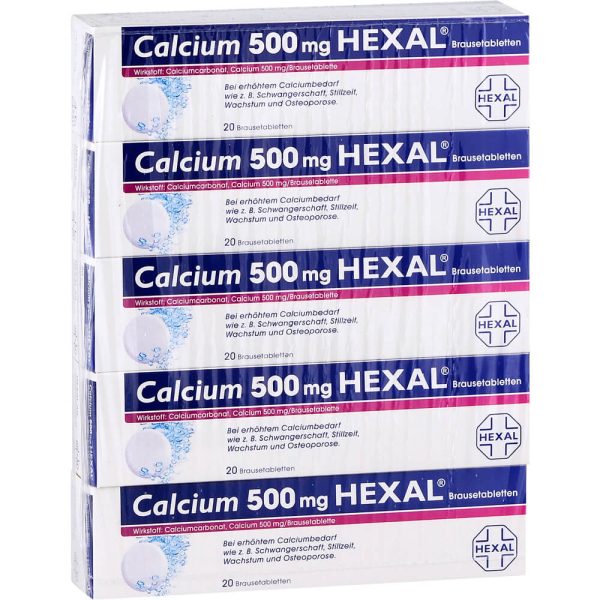 CALCIUM 500 HEXAL Brausetabletten