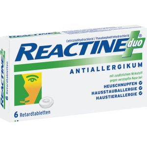 REACTINE duo Retardtabletten