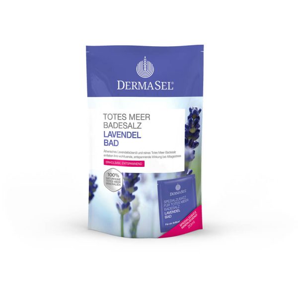 DERMASEL Totes Meer Badesalz+Lavendel SPA