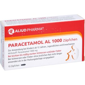 PARACETAMOL AL 1.000 Zäpfchen