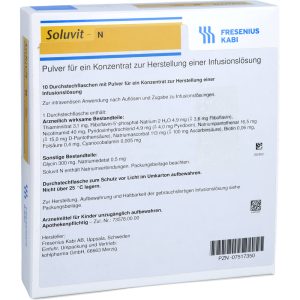 SOLUVIT N Pulver für Infusionslösung