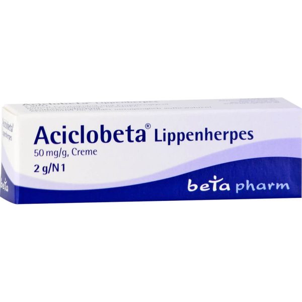 ACICLOBETA Lippenherpes Creme