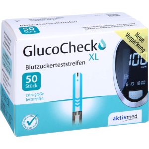 GLUCO CHECK XL Blutzuckerteststreifen