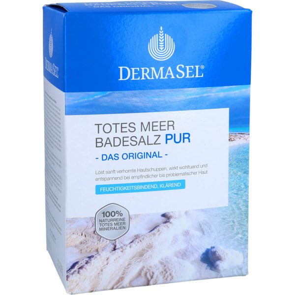 DERMASEL Totes Meer Badesalz Pur