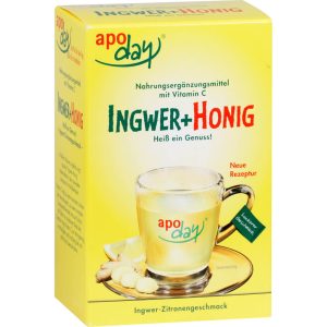 APODAY Ingwer+Honig+Vitamin C Pulver