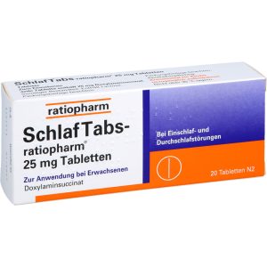 SCHLAF TABS-ratiopharm 25 mg Tabletten