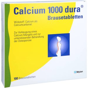 CALCIUM 1000 dura Brausetabletten