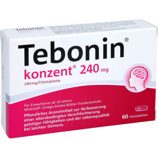 TEBONIN konzent 240 mg Filmtabletten