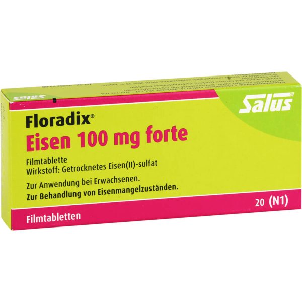 FLORADIX Eisen 100 mg forte Filmtabletten