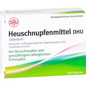 HEUSCHNUPFENMITTEL DHU Tabletten