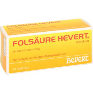 FOLSÄURE HEVERT Tabletten