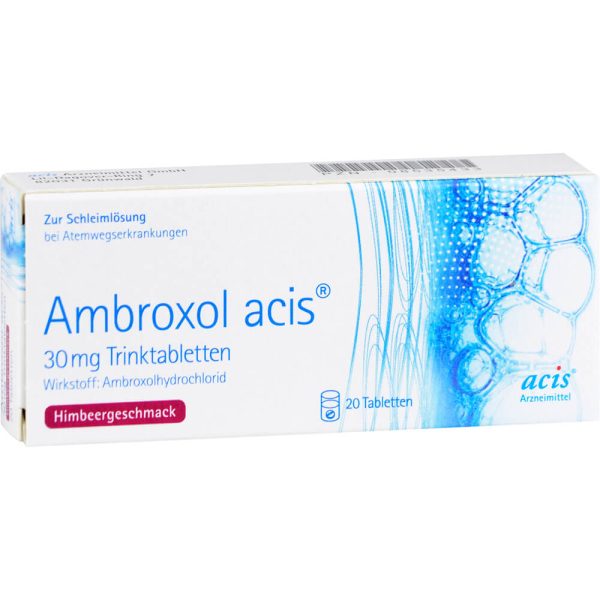 AMBROXOL acis 30 mg Trinktabletten