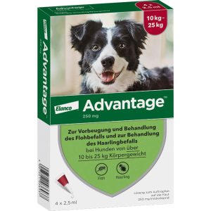 ADVANTAGE 250 Lösung für Hunde 10-25 kg